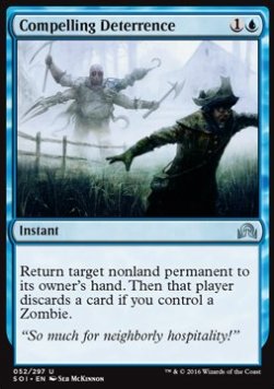 Compelling Deterrence⁣ - Shadows over Innistrad⁣ (Uncommon)⁣ [52]