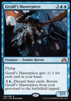 Geralf's Masterpiece⁣ - Shadows over Innistrad⁣ (Mythic)⁣ [65]