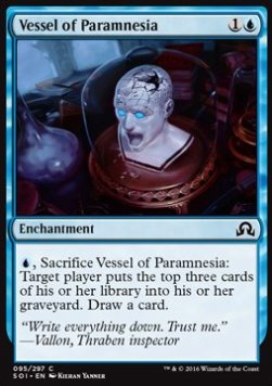 Vessel of Paramnesia⁣ - Shadows over Innistrad⁣ (Common)⁣ [95]