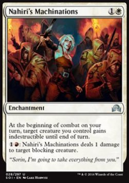 Nahiri's Machinations - Shadows over Innistrad (Uncommon) [SOI-28]
