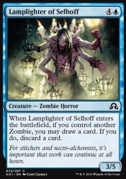 Lamplighter of Selhoff⁣ - Shadows over Innistrad⁣ (Common)⁣ [72]