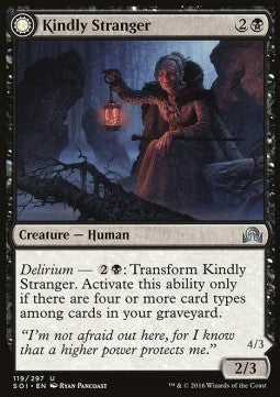 Kindly Stranger / Demon-Possessed Witch⁣ - Shadows over Innistrad⁣ (Uncommon)⁣ [119]