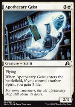 Apothecary Geist⁣ - Shadows over Innistrad⁣ (Common)⁣ [4]