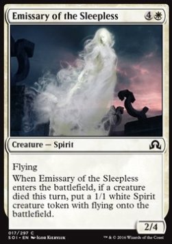 Emissary of the Sleepless⁣ - Shadows over Innistrad⁣ (Common)⁣ [17]