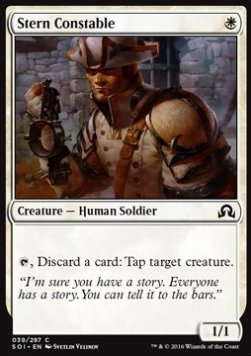 Stern Constable⁣ - Shadows over Innistrad⁣ (Common)⁣ [39]