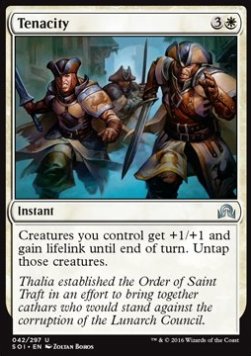 Tenacity⁣ - Shadows over Innistrad⁣ (Uncommon)⁣ [42]