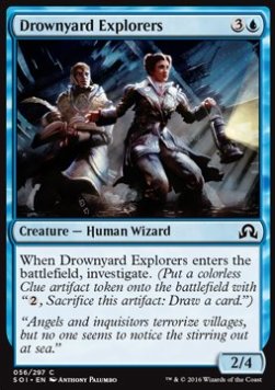 Drownyard Explorers⁣ - Shadows over Innistrad⁣ (Common)⁣ [56]
