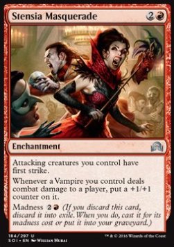 Stensia Masquerade⁣ - Shadows over Innistrad⁣ (Uncommon)⁣ [184]