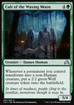 Cult of the Waxing Moon - Shadows over Innistrad (Uncommon) [SOI-201]