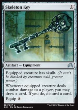 Skeleton Key⁣ - Shadows over Innistrad⁣ (Uncommon)⁣ [263]