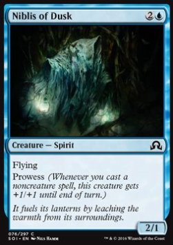 Niblis of Dusk⁣ - Shadows over Innistrad⁣ (Common)⁣ [76]