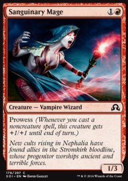 Sanguinary Mage⁣ - Shadows over Innistrad⁣ (Common)⁣ [178]