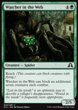 Watcher in the Web⁣ - Shadows over Innistrad⁣ (Common)⁣ [239]