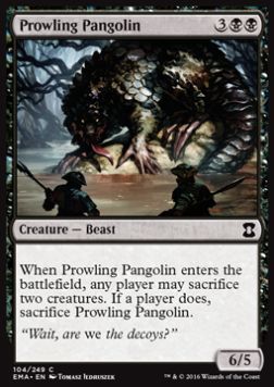 Prowling Pangolin⁣ - Eternal Masters⁣ (Common)⁣ [104]