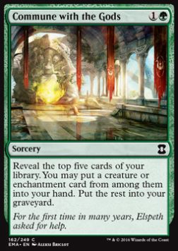 Commune with the Gods⁣ - Eternal Masters⁣ (Common)⁣ [162]