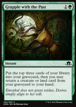 Grapple with the Past - Eldritch Moon (Common) [EMN-160]