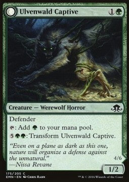 Ulvenwald Captive / Ulvenwald Abomination - Eldritch Moon (Common) [EMN-175]
