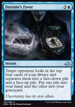 Fortune's Favor - Eldritch Moon (Uncommon) [EMN-61]