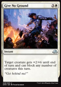 Give No Ground - Eldritch Moon (Uncommon) [EMN-29]