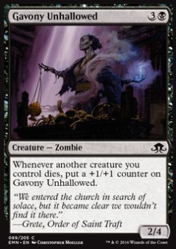 Gavony Unhallowed⁣ - Eldritch Moon⁣ (Common)⁣ [89]