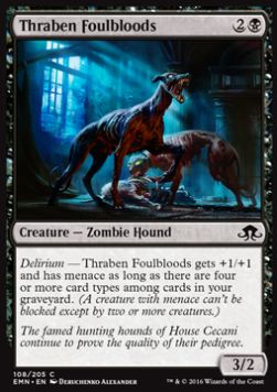 Thraben Foulbloods⁣ - Eldritch Moon⁣ (Common)⁣ [108]