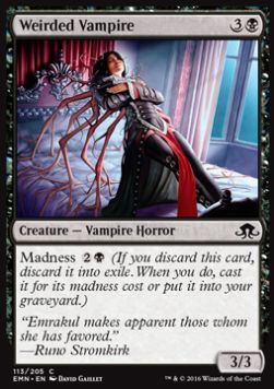Weirded Vampire⁣ - Eldritch Moon⁣ (Common)⁣ [113]