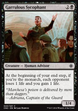 Garrulous Sycophant - Conspiracy: Take the Crown (Common) [CN2-43]