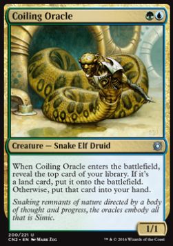Coiling Oracle - Conspiracy: Take the Crown (Uncommon) [CN2-200]
