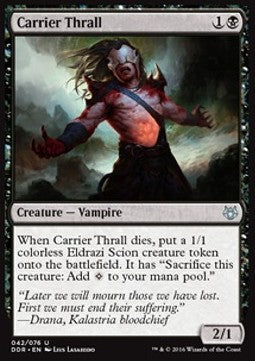 Carrier Thrall⁣ - Duel Decks: Nissa vs. Ob Nixilis⁣ (Uncommon)⁣ [42]
