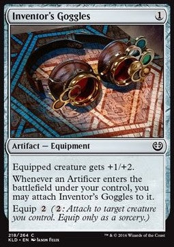 Inventor's Goggles⁣ - Kaladesh⁣ (Common)⁣ [218]