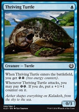 Thriving Turtle⁣ - Kaladesh⁣ (Common)⁣ [66]