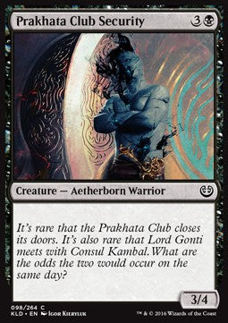 Prakhata Club Security⁣ - Kaladesh⁣ (Common)⁣ [98]