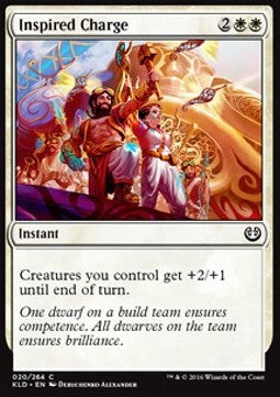 Inspired Charge⁣ - Kaladesh⁣ (Common)⁣ [20]