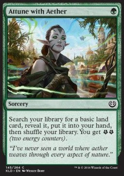 Attune with Aether⁣ - Kaladesh⁣ (Common)⁣ [145]