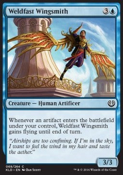 Weldfast Wingsmith⁣ - Kaladesh⁣ (Common)⁣ [69]