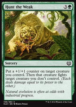 Hunt the Weak⁣ - Kaladesh⁣ (Common)⁣ [158]