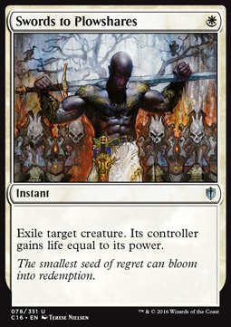 Swords to Plowshares - Commander 2016 (Uncommon) [C16-78]