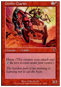 Goblin Chariot⁣ - Seventh Edition⁣ (Common)⁣ [185]