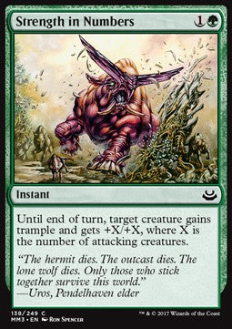 Strength in Numbers⁣ - Modern Masters 2017⁣ (Common)⁣ [138]