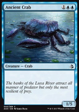 Ancient Crab⁣ - Amonkhet⁣ (Common)⁣ [40]