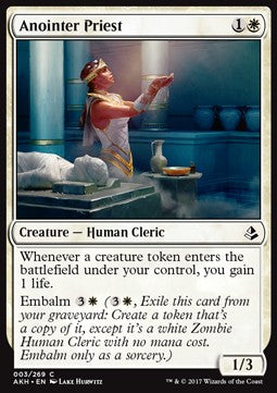 Anointer Priest⁣ - Amonkhet⁣ (Common)⁣ [3]