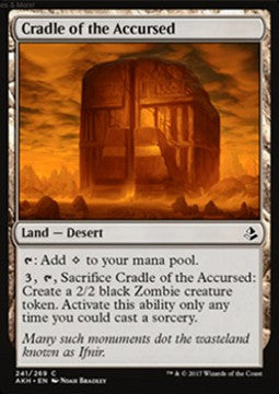 Cradle of the Accursed⁣ - Amonkhet⁣ (Common)⁣ [241]