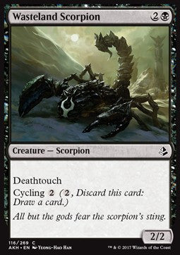 Wasteland Scorpion⁣ - Amonkhet⁣ (Common)⁣ [116]