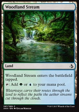 Woodland Stream⁣ - Amonkhet⁣ (Common)⁣ [287]