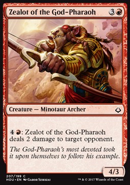 Zealot of the God-Pharaoh⁣ - Hour of Devastation⁣ (Common)⁣ [207]