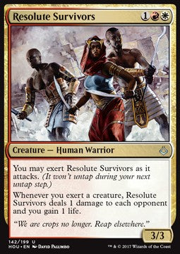 Resolute Survivors⁣ - Hour of Devastation⁣ (Uncommon)⁣ [142]