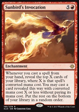 Sunbird's Invocation⁣ - Ixalan⁣ (Rare)⁣ [165]