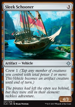 Sleek Schooner⁣ - Ixalan⁣ (Uncommon)⁣ [247]