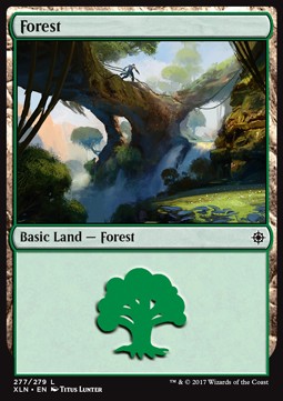 Forest (V.2)⁣ - Ixalan⁣ (Land)⁣ [277]