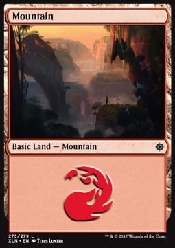 Mountain (V.2)⁣ - Ixalan⁣ (Land)⁣ [273]